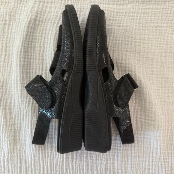 Meisi Women Sandals Size 6 Slides Black
Leather Comfort Adjustable Strap Germany - Picture 3 of 10